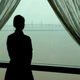 The Hong Kong-Zhuhai-Macau bridge is seen from a rooftop pool in Zhuhai, China.
